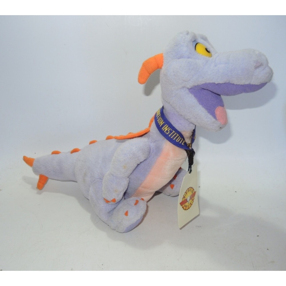 Vintage Walt Disney World Epcot Figment Plush Imagination Institute Lanyard 9" - Picture 1 of 5